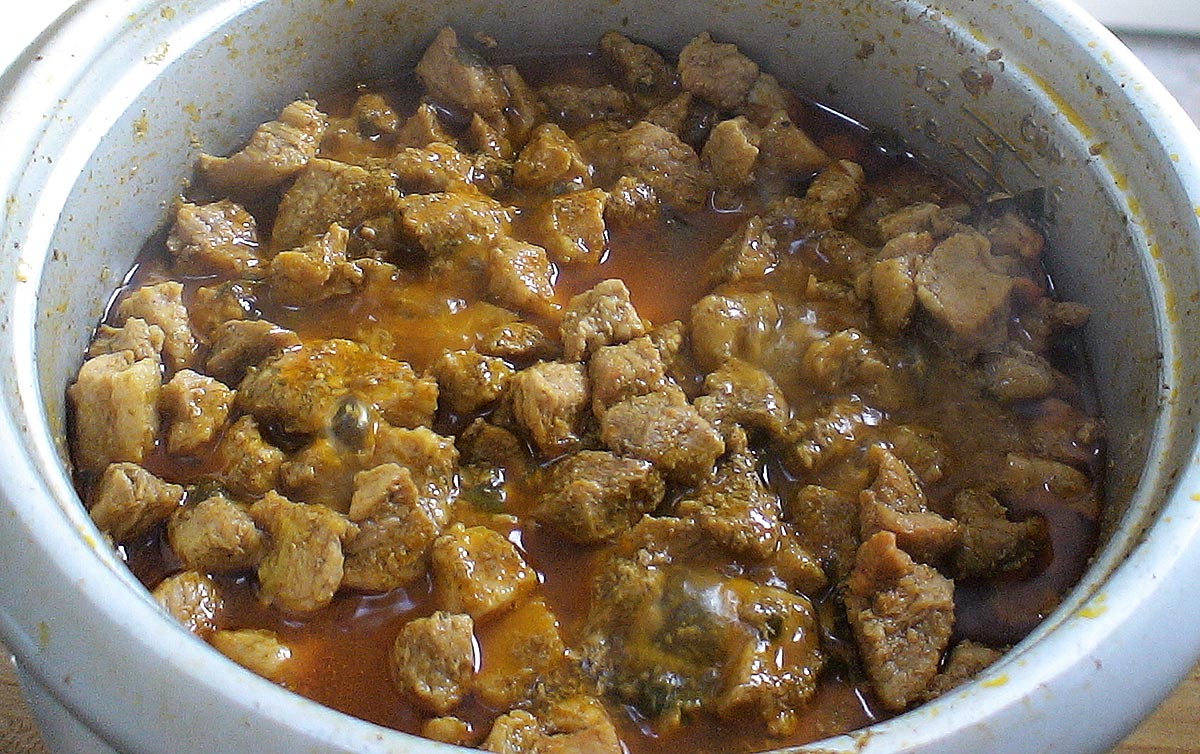 Puerto Rican Pasteles Pork Stew