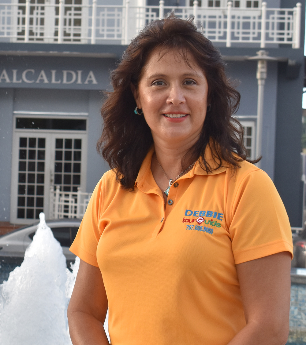 Debbie Molina, Founder of Tour Guide Debbie LLC, in Puerto Rico