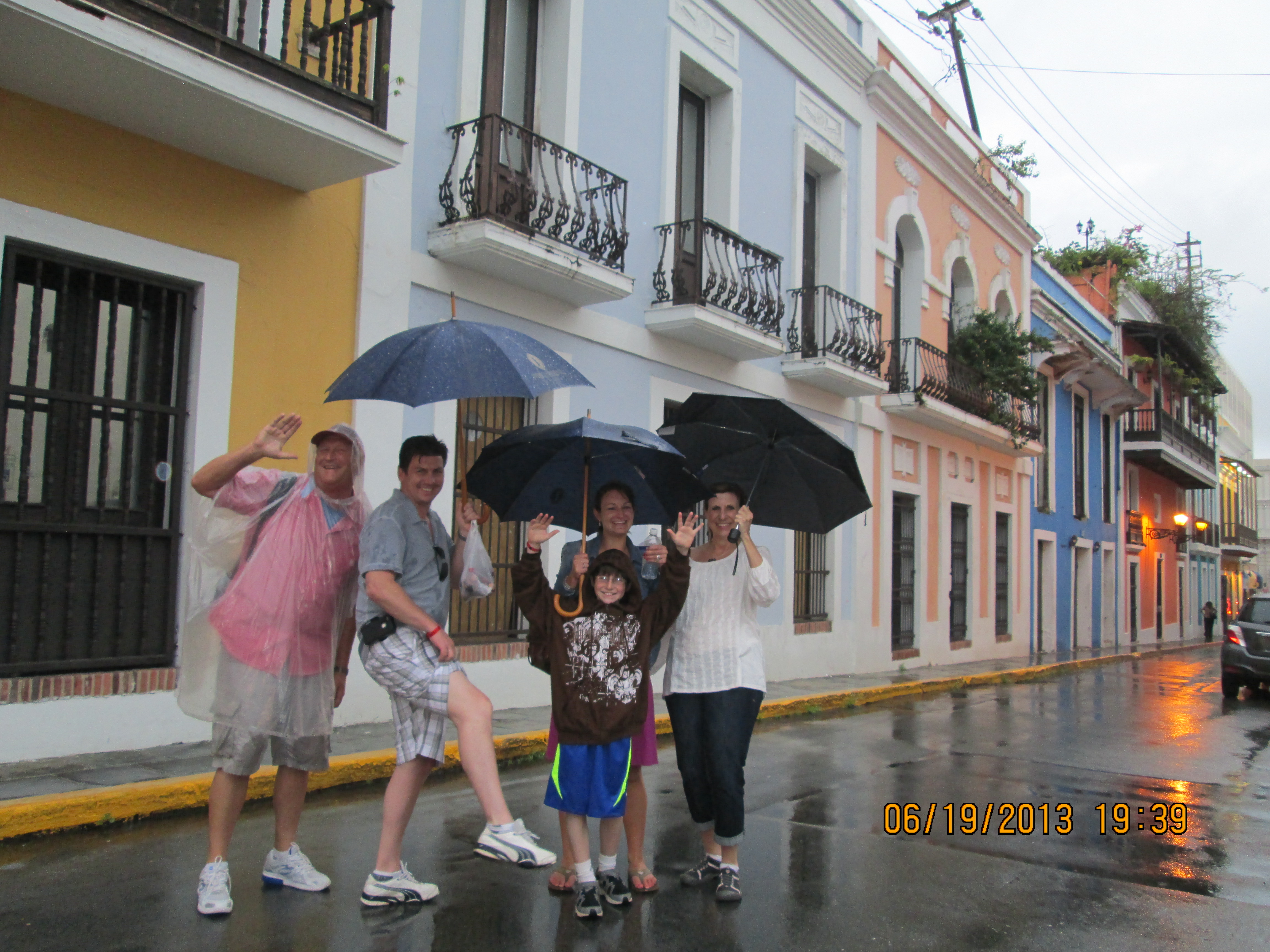 Meeting location for Old San Juan walking night tour